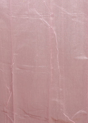 Pink Jamdani Cotton Saree Without Blouse Piece