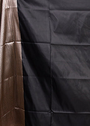 Black Katan Silk Saree With Blouse Piece