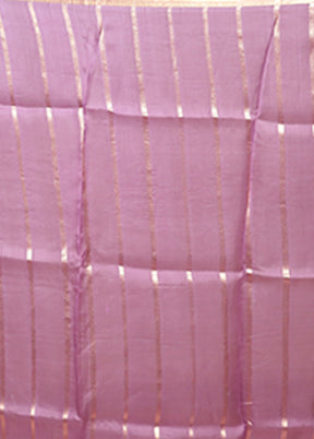 Pink Handloom Tissue Pure Silk Saree With Blouse Piece