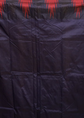 Purple Kanjivaram Silk Saree With Blouse Piece