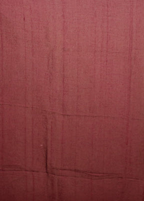Purple Matka Silk Saree With Blouse Piece