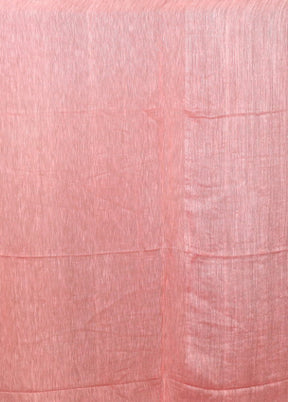 Cream Matka Silk Saree With Blouse Piece