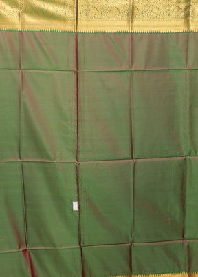 Pink Kanjivaram Silk Saree With Blouse Piece