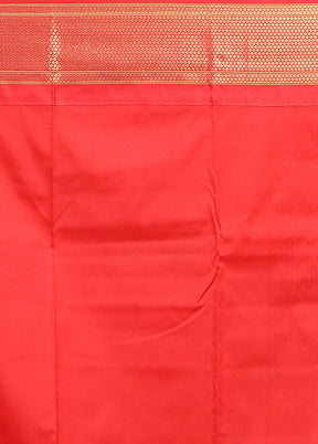 Green Kanjivaram Silk Saree With Blouse Piece