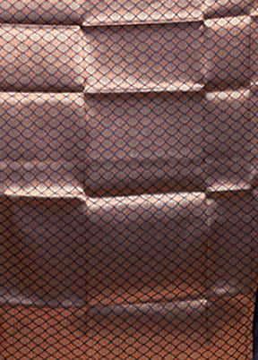 Blue Dupion Silk Saree With Blouse Piece