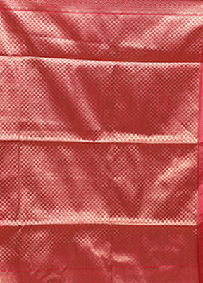 Pink Dupion Silk Saree With Blouse Piece