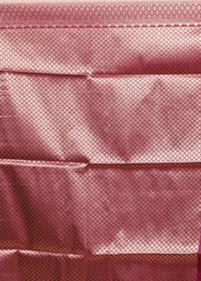 Purple Dupion Silk Saree With Blouse Piece