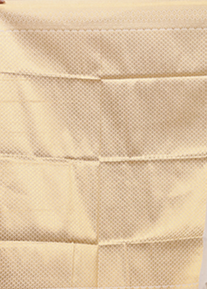 White Dupion Silk Saree With Blouse Piece
