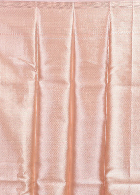 Pink Organza Saree With Blouse Piece