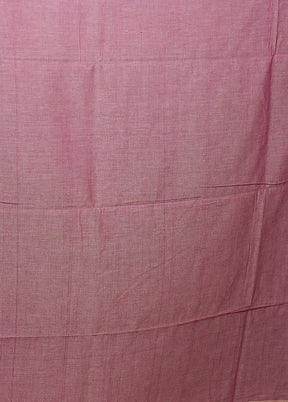 Purple Matka Silk Saree With Blouse Piece