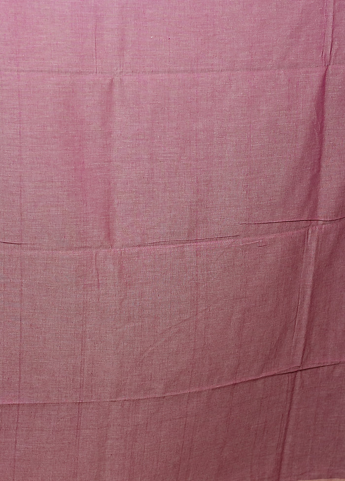 Purple Matka Silk Saree With Blouse Piece