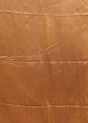 Cream Handloom Matka Pure Silk Saree With Blouse Piece