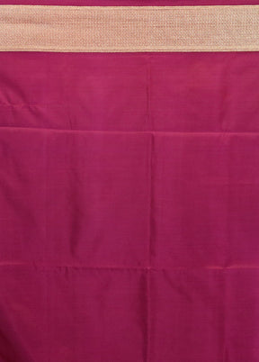 Blue Kanjivaram Silk Saree With Blouse Piece