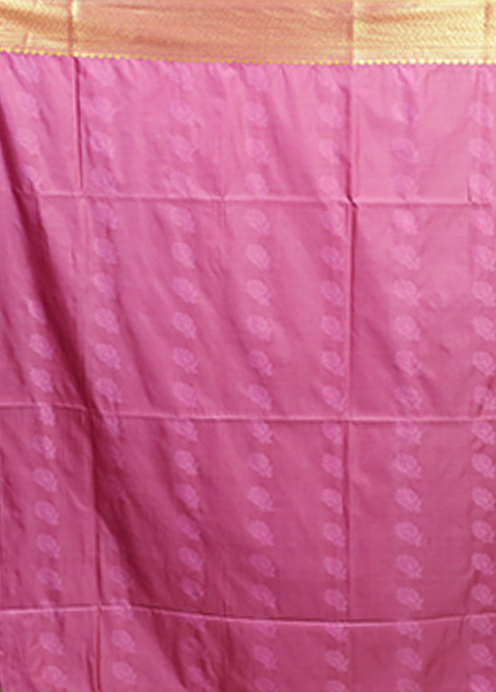 Green Kanjivaram Silk Saree With Blouse Piece