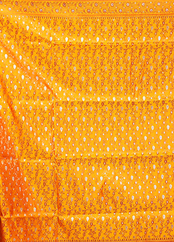 Pink Tanchoi Silk Saree With Blouse Piece