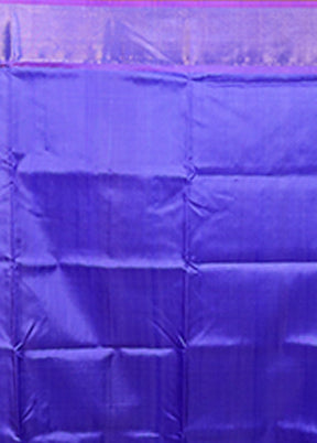 Pink Handloom Kanjivaram Pure Silk Saree With Blouse Piece
