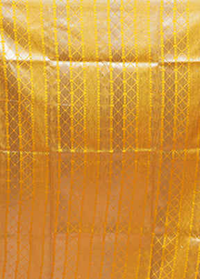 Blue Dupion Silk Saree With Blouse Piece