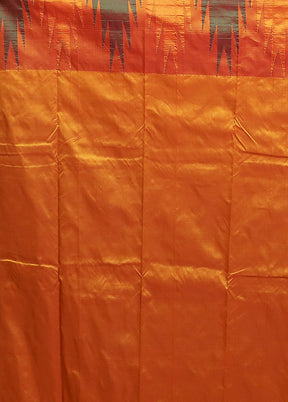 Pink Kanjivaram Silk Saree With Blouse Piece