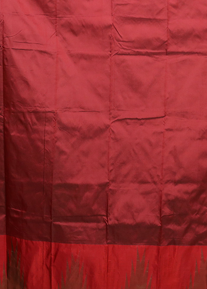 Grey Kanjivaram Silk Saree With Blouse Piece