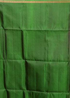 Pink Handloom Kanjivaram Pure Silk Saree With Blouse Piece