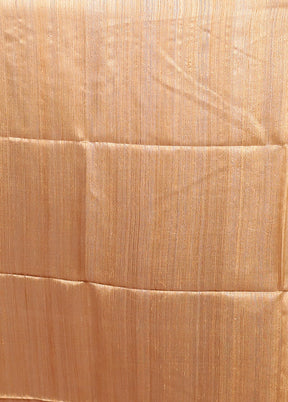 Cream Handloom Matka Pure Silk Saree With Blouse Piece