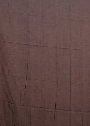 Black Matka Silk Saree With Blouse Piece