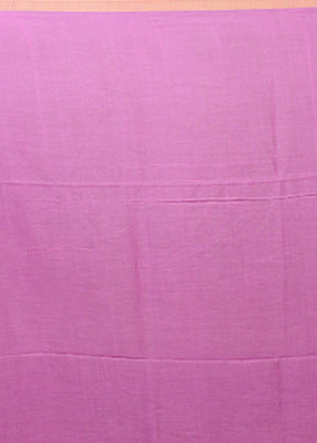 Pink Matka Silk Saree With Blouse Piece