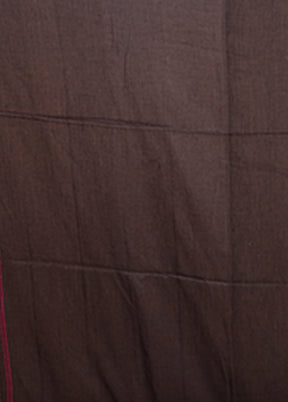 Black Matka Silk Saree With Blouse Piece