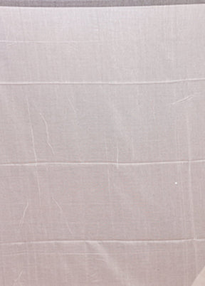 White Matka Silk Saree With Blouse Piece