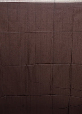 Grey Matka Silk Saree With Blouse Piece