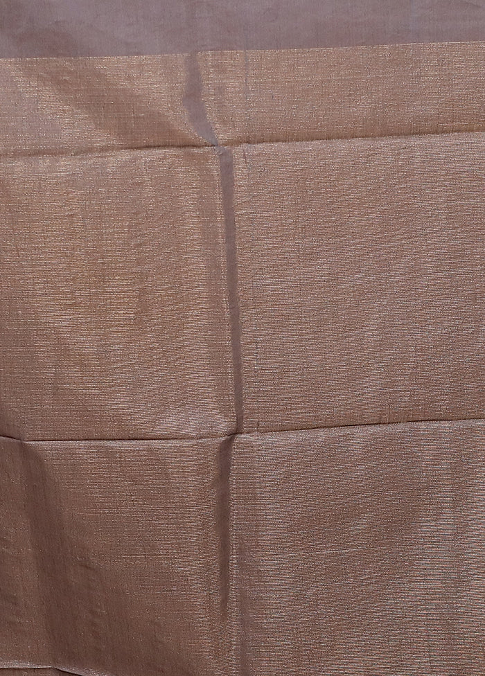 Black Matka Silk Saree With Blouse Piece