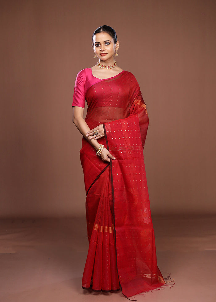 Grey Matka Silk Saree With Blouse Piece