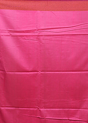 Multicolor Matka Silk Saree With Blouse Piece