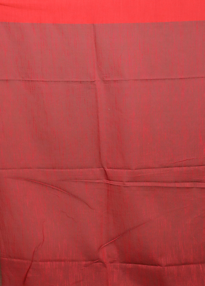 Black Matka Silk Saree With Blouse Piece