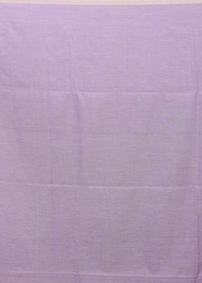 Purple Matka Silk Saree With Blouse Piece