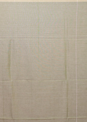 Green Matka Silk Saree With Blouse Piece