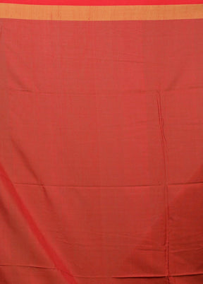 Cream Matka Silk Saree With Blouse Piece