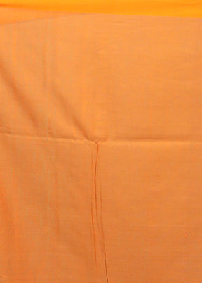 Cream Matka Silk Saree With Blouse Piece