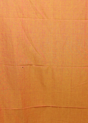 Yellow Matka Silk Saree With Blouse Piece