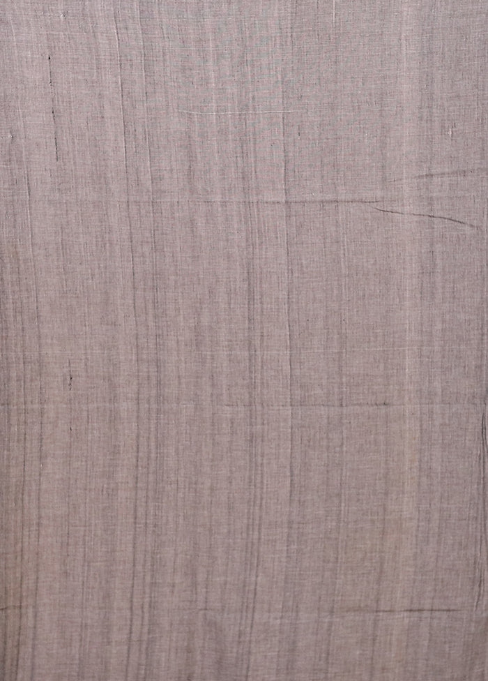White Matka Silk Saree With Blouse Piece