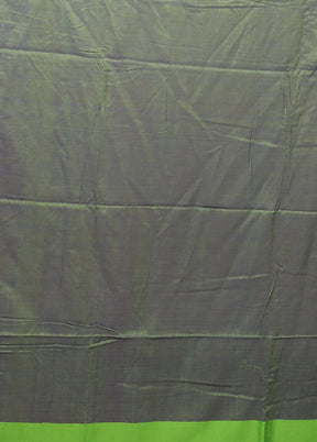 Blue Matka Silk Saree With Blouse Piece