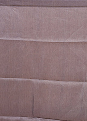 White Linen Silk Saree With Blouse Piece