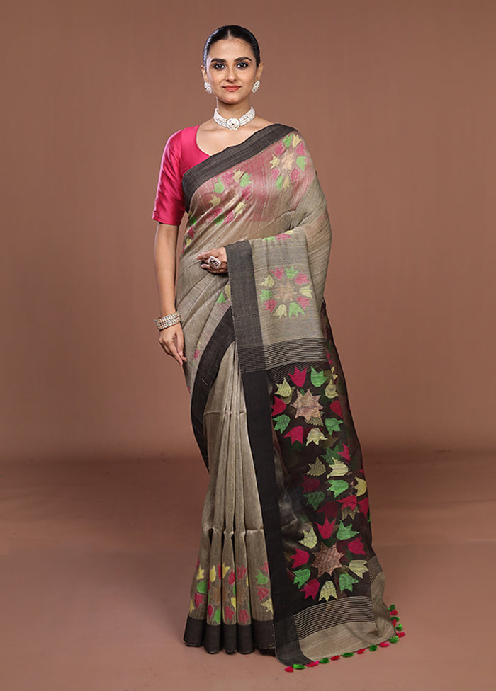 Red Matka Silk Saree With Blouse Piece