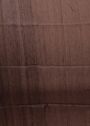 Maroon Matka Silk Saree With Blouse Piece