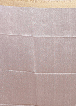 White Matka Silk Saree With Blouse Piece