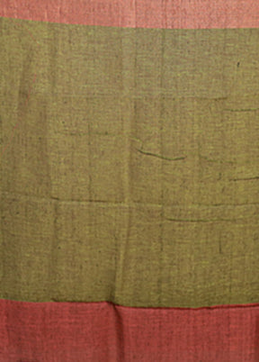 Green Matka Silk Saree With Blouse Piece