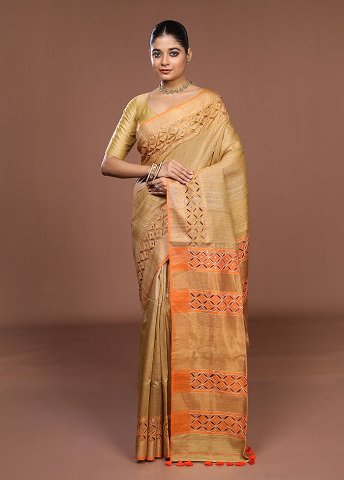 Purple Handloom Matka Pure Silk Saree With Blouse Piece