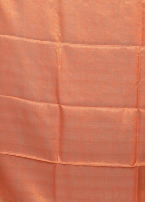 White Handloom Matka Pure Silk Saree With Blouse Piece