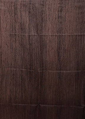 Black Handloom Matka Pure Silk Saree With Blouse Piece