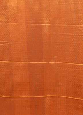 Cream Handloom Matka Pure Silk Saree With Blouse Piece